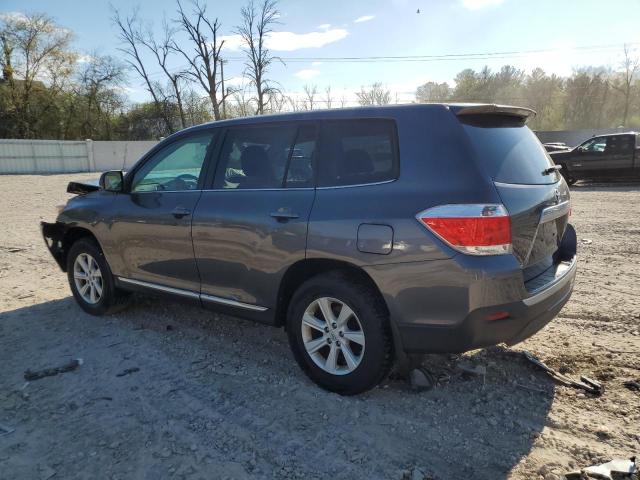  TOYOTA HIGHLANDER 2013 Szary