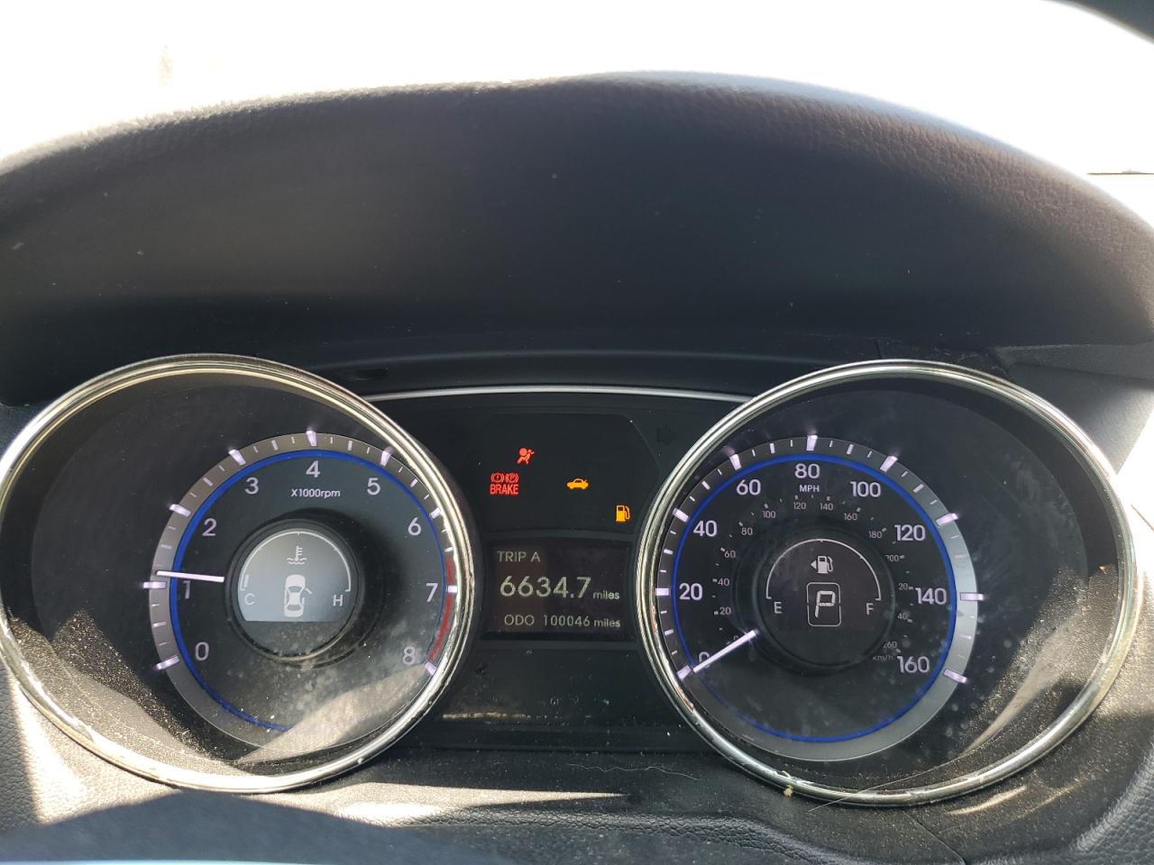 2012 Hyundai Sonata Gls VIN: 5NPEB4AC9CH337659 Lot: 57887615