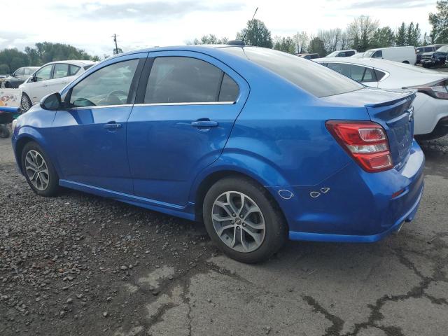Sedans CHEVROLET SONIC 2017 Blue