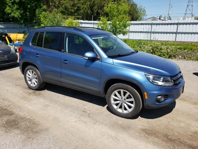 Parquets VOLKSWAGEN TIGUAN 2017 Granatowy