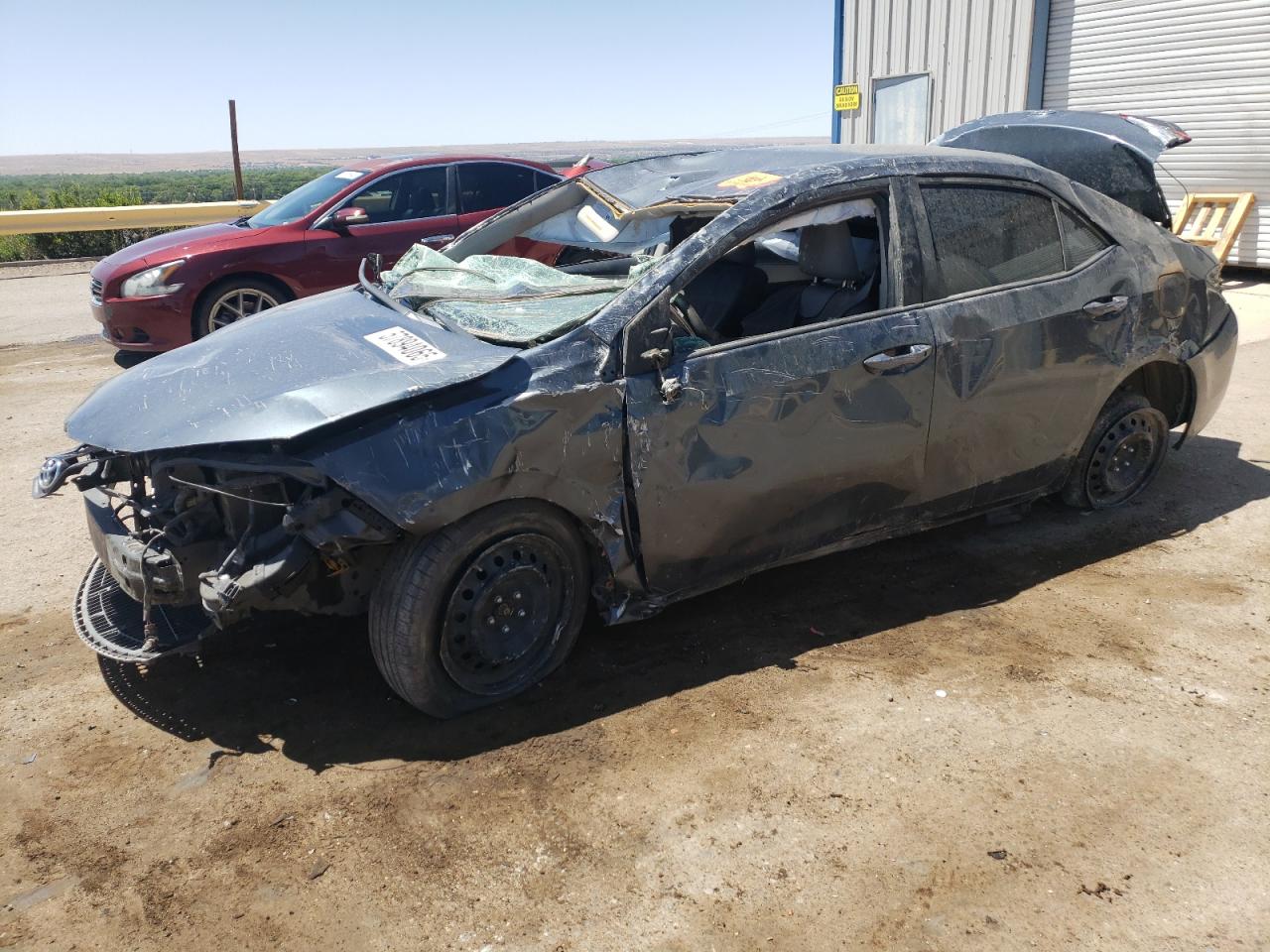2015 Toyota Corolla L zu verkaufen in Albuquerque, NM - Rollover