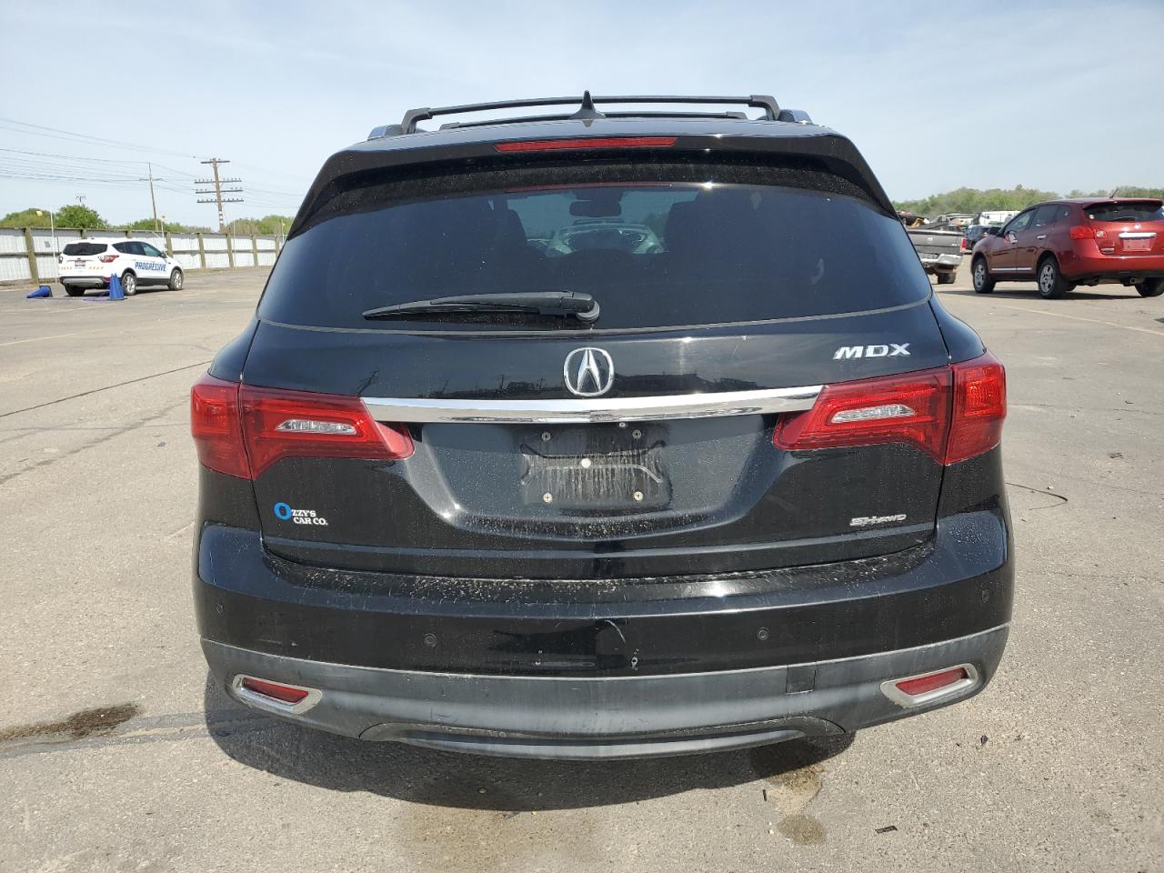 2014 Acura Mdx Technology VIN: 5FRYD4H68EB003212 Lot: 57094285