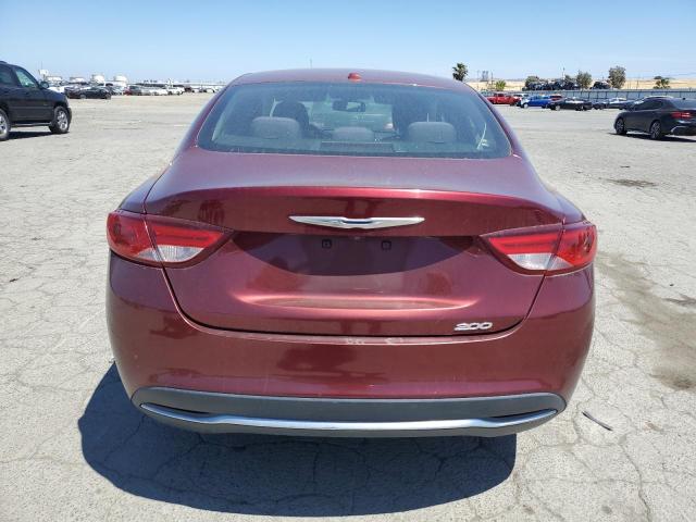  CHRYSLER 200 2015 Burgundy