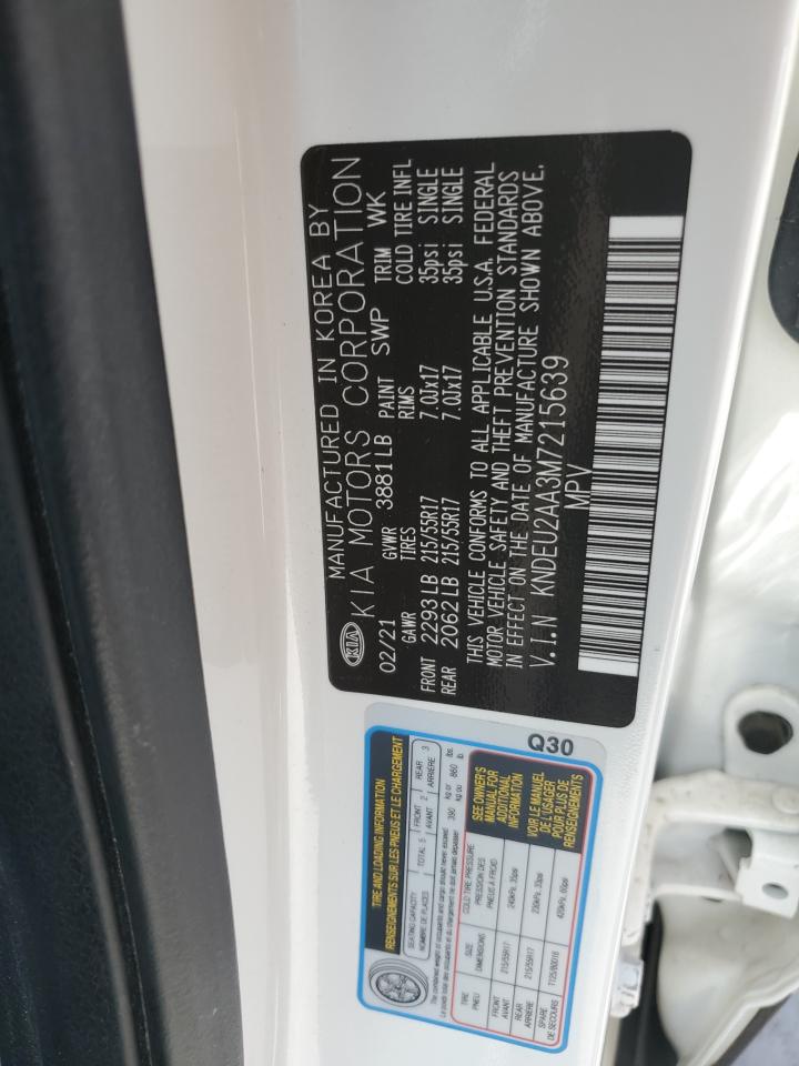 2021 Kia Seltos S VIN: KNDEU2AA3M7215639 Lot: 56581275