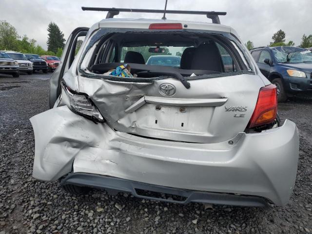  TOYOTA YARIS 2015 Srebrny