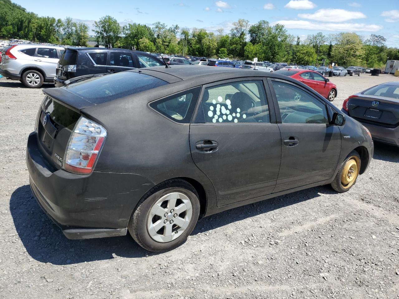 2008 Toyota Prius black null hybrid JTDKB20U683322346 photo #4