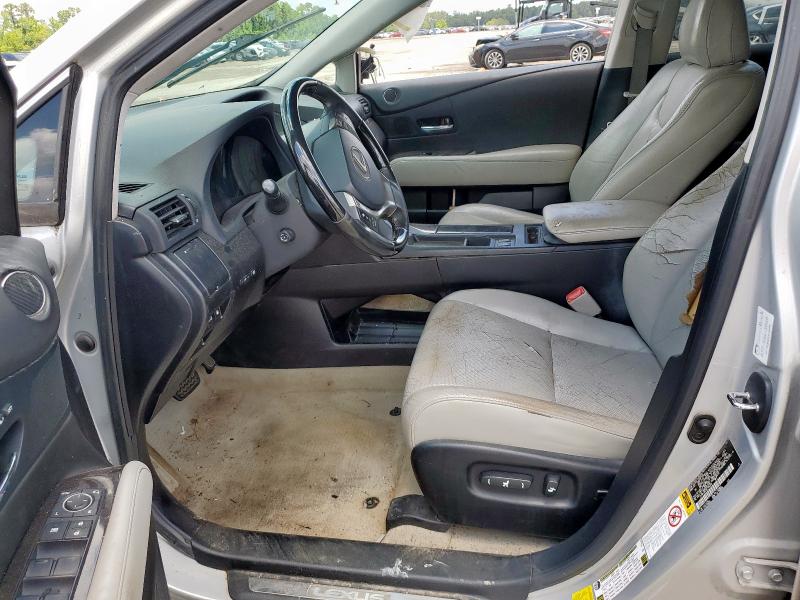 Parquets LEXUS RX350 2013 Srebrny