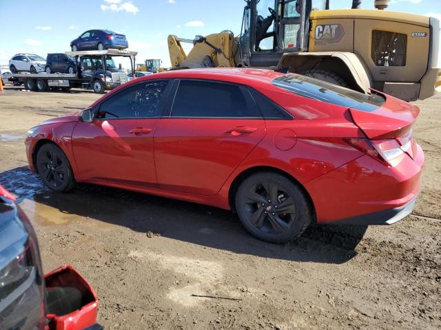 HYUNDAI ELANTRA 2021 Красный