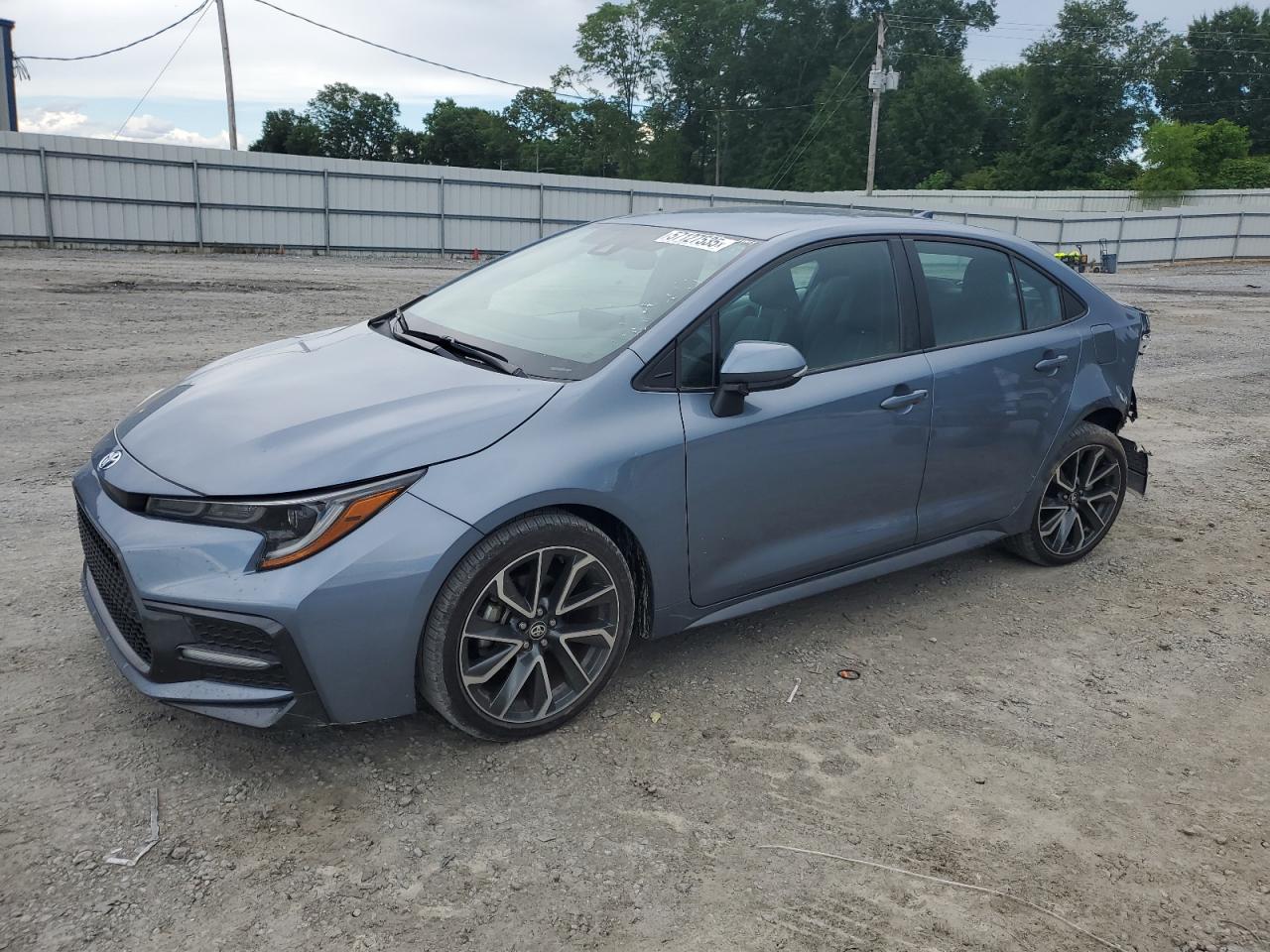 2022 Toyota Corolla Se VIN: 5YFS4MCE4NP135698 Lot: 57127535