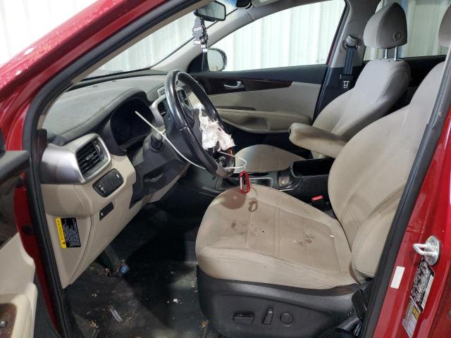  KIA SORENTO 2018 Бургунді