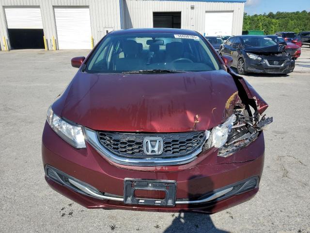 Sedans HONDA CIVIC 2014 Burgundy