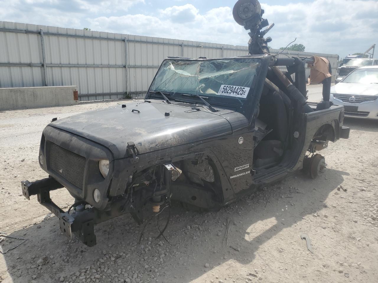 2016 Jeep Wrangler Sport იყიდება Kansas City-ში, KS - All Over