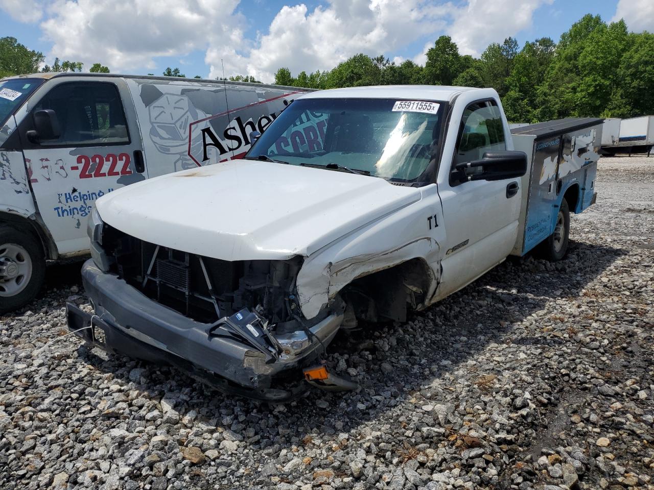 2007 Chevrolet Silverado C2500 Heavy Duty de vânzare în Spartanburg, SC - Front End