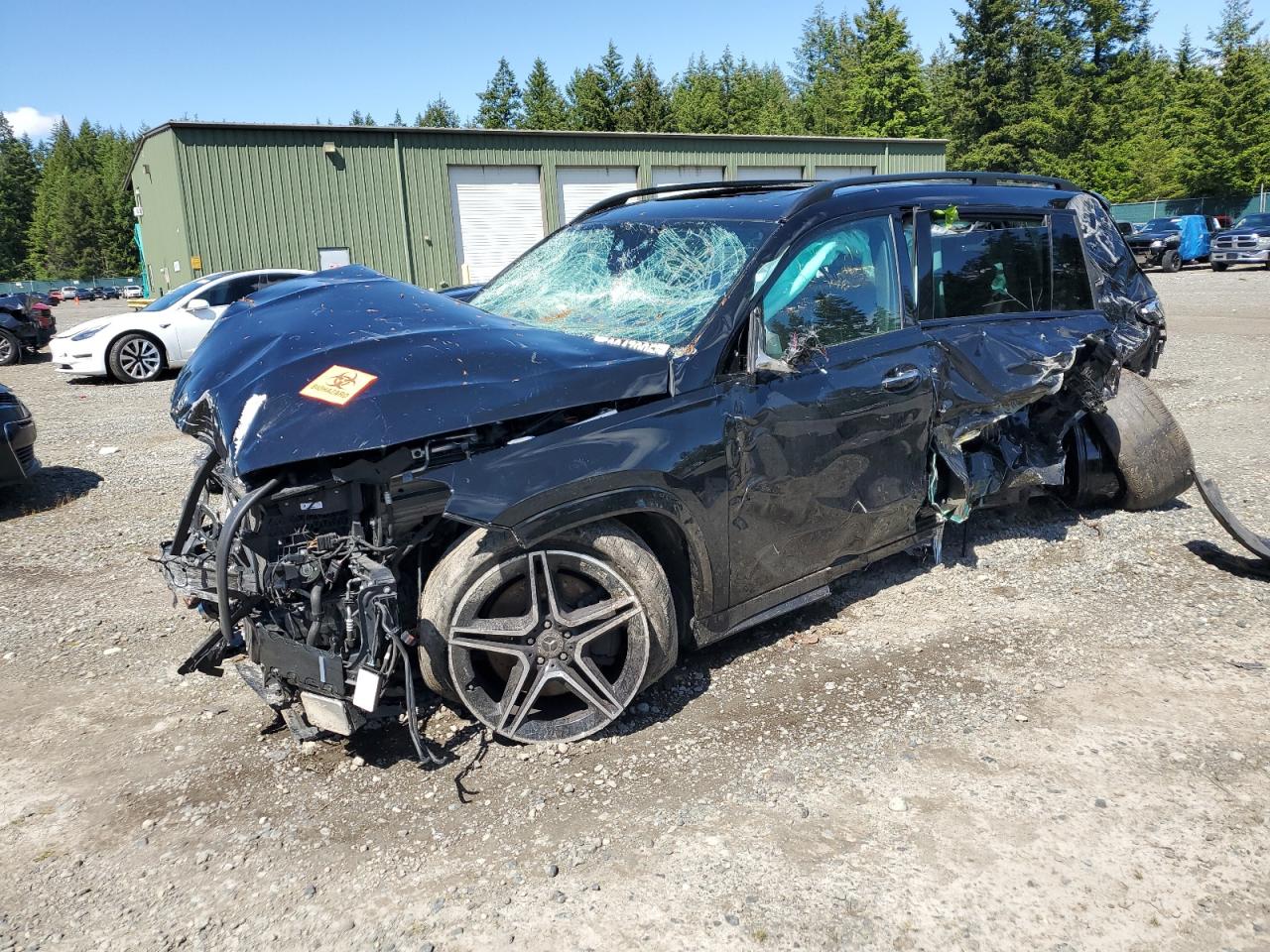 2022 Mercedes-Benz Gls 450 4Matic იყიდება Graham-ში, WA - Rollover