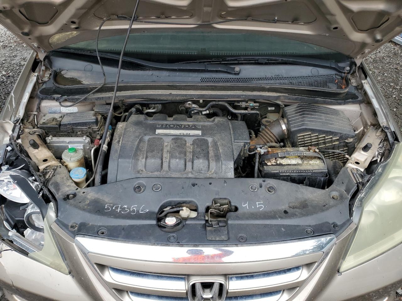 2006 Honda Odyssey Exl VIN: 5FNRL38706B024908 Lot: 56828525
