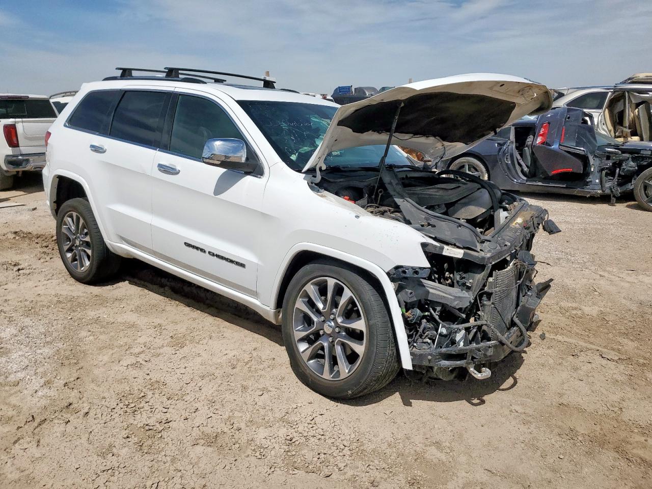 2017 Jeep Grand Cherokee Overland VIN: 1C4RJFCG1HC655066 Lot: 57109715