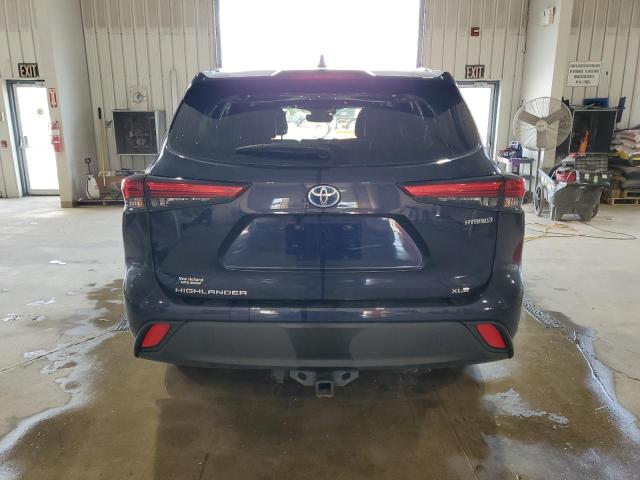  TOYOTA HIGHLANDER 2021 Granatowy