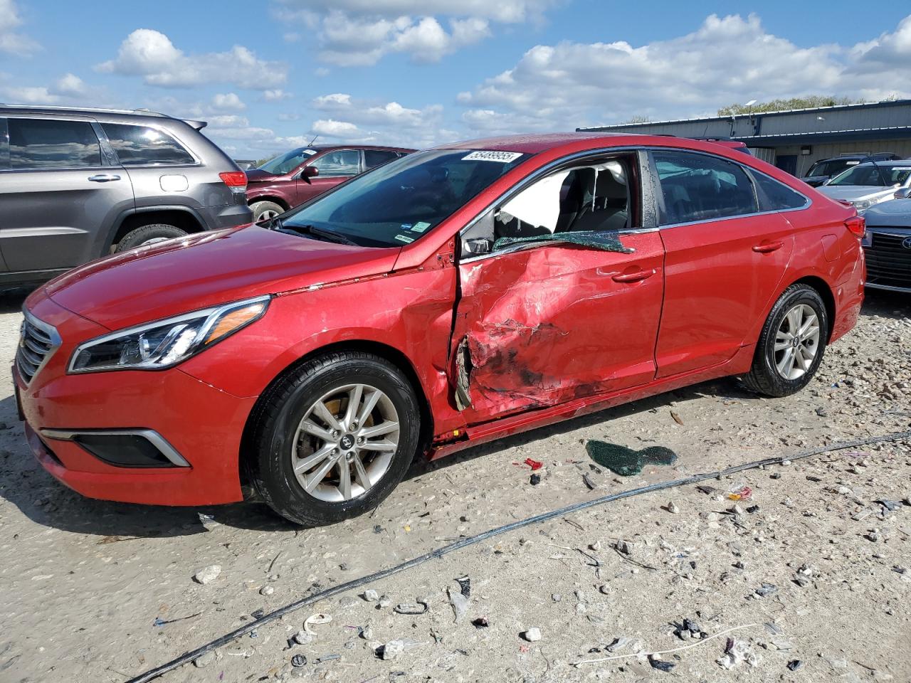 2017 Hyundai Sonata Se იყიდება Wayland-ში, MI - Side