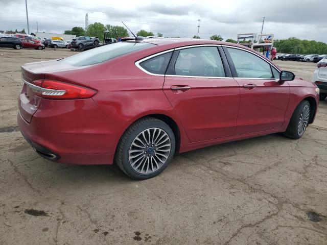  FORD FUSION 2017 Czerwony