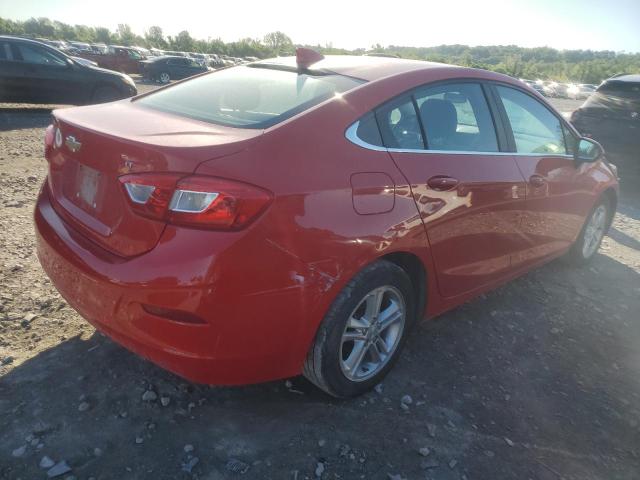  CHEVROLET CRUZE 2017 Czerwony