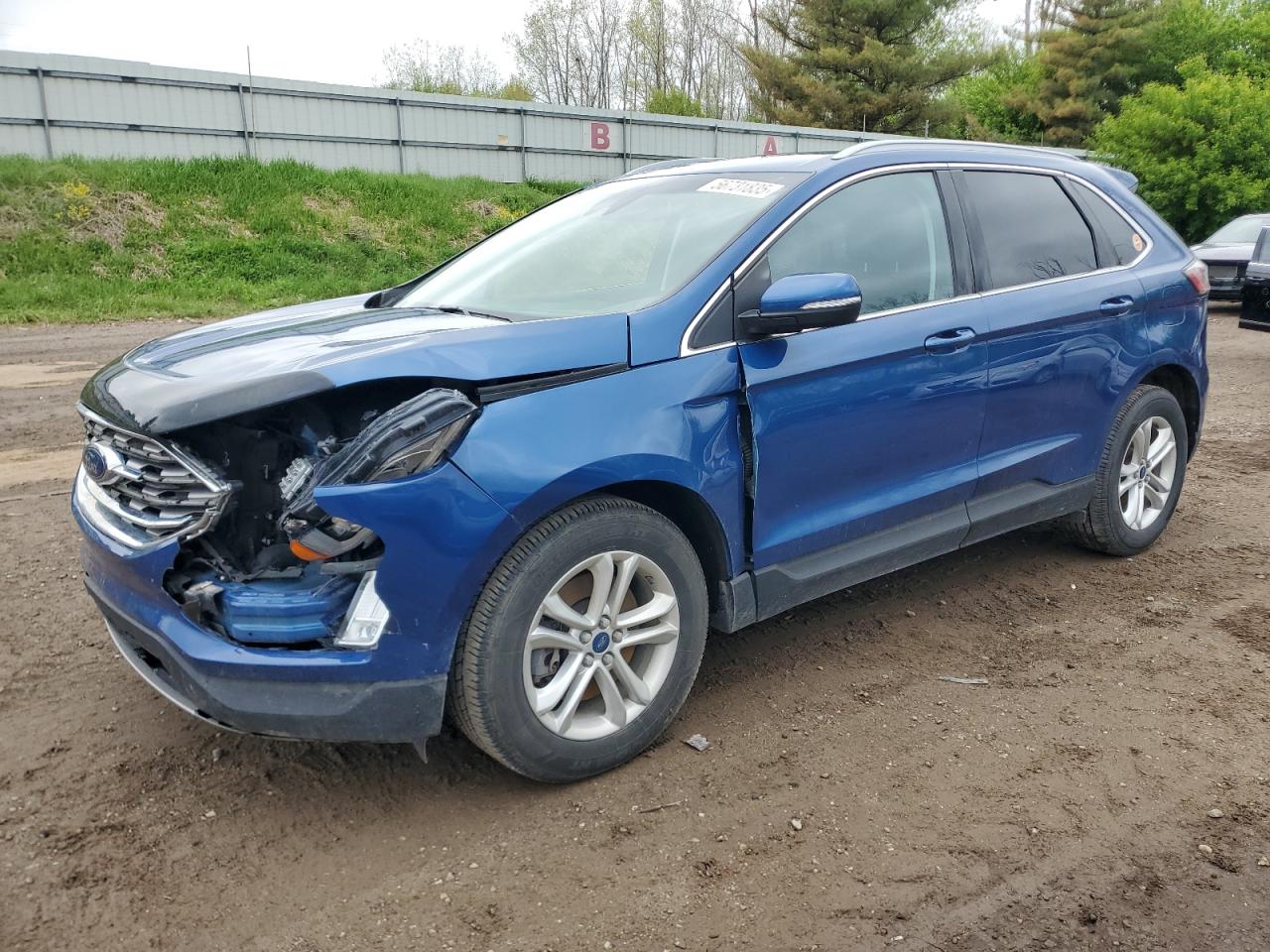 2020 Ford Edge Sel zu verkaufen in Davison, MI - Front End