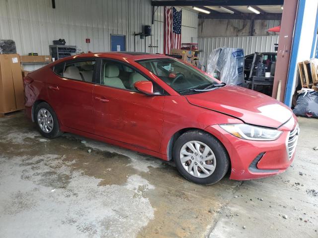  HYUNDAI ELANTRA 2017 Красный