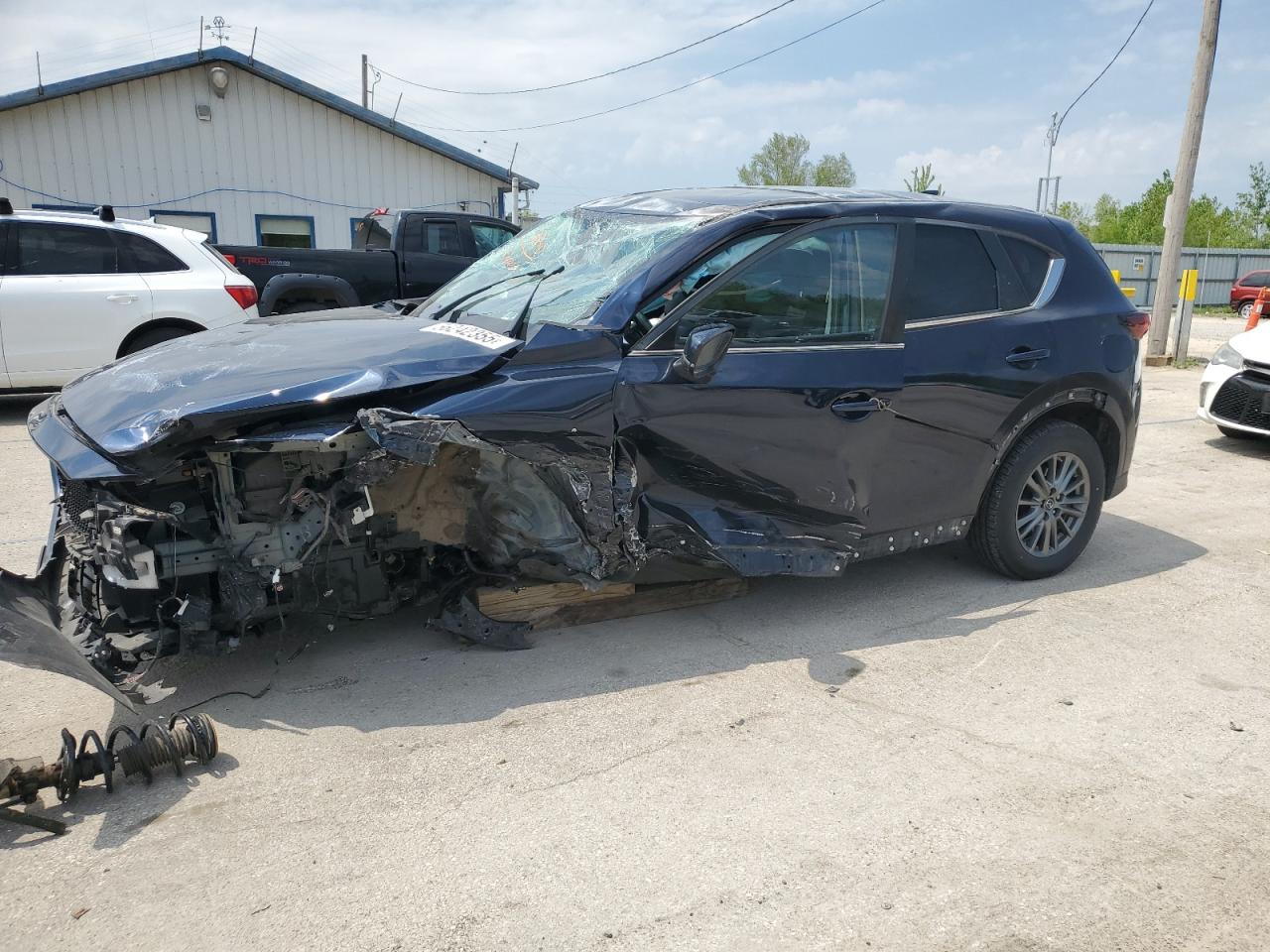 2017 Mazda Cx-5 Touring en Venta en Pekin, IL - Rollover