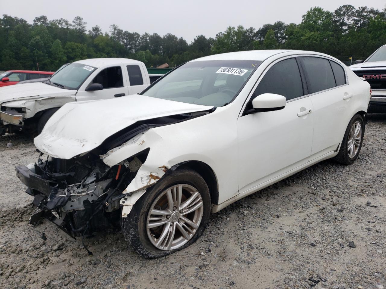 2011 Infiniti G25 de vânzare în Ellenwood, GA - Front End
