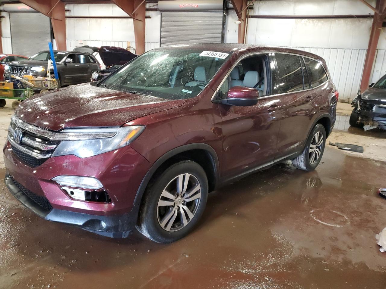 2016 Honda Pilot Exl for Sale in Lansing, MI - Water/Flood