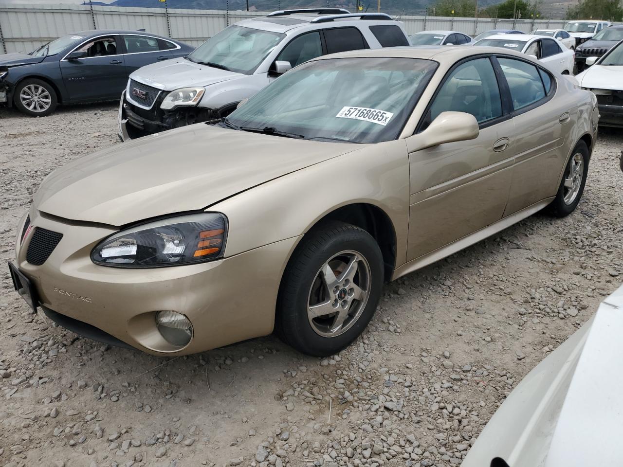 2004 Pontiac Grand Prix beige null gas 2G2WS522741267005 photo #1