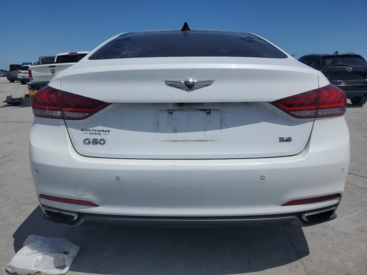 2017 Genesis G80 Base VIN: KMHGN4JE3HU176851 Lot: 57606095