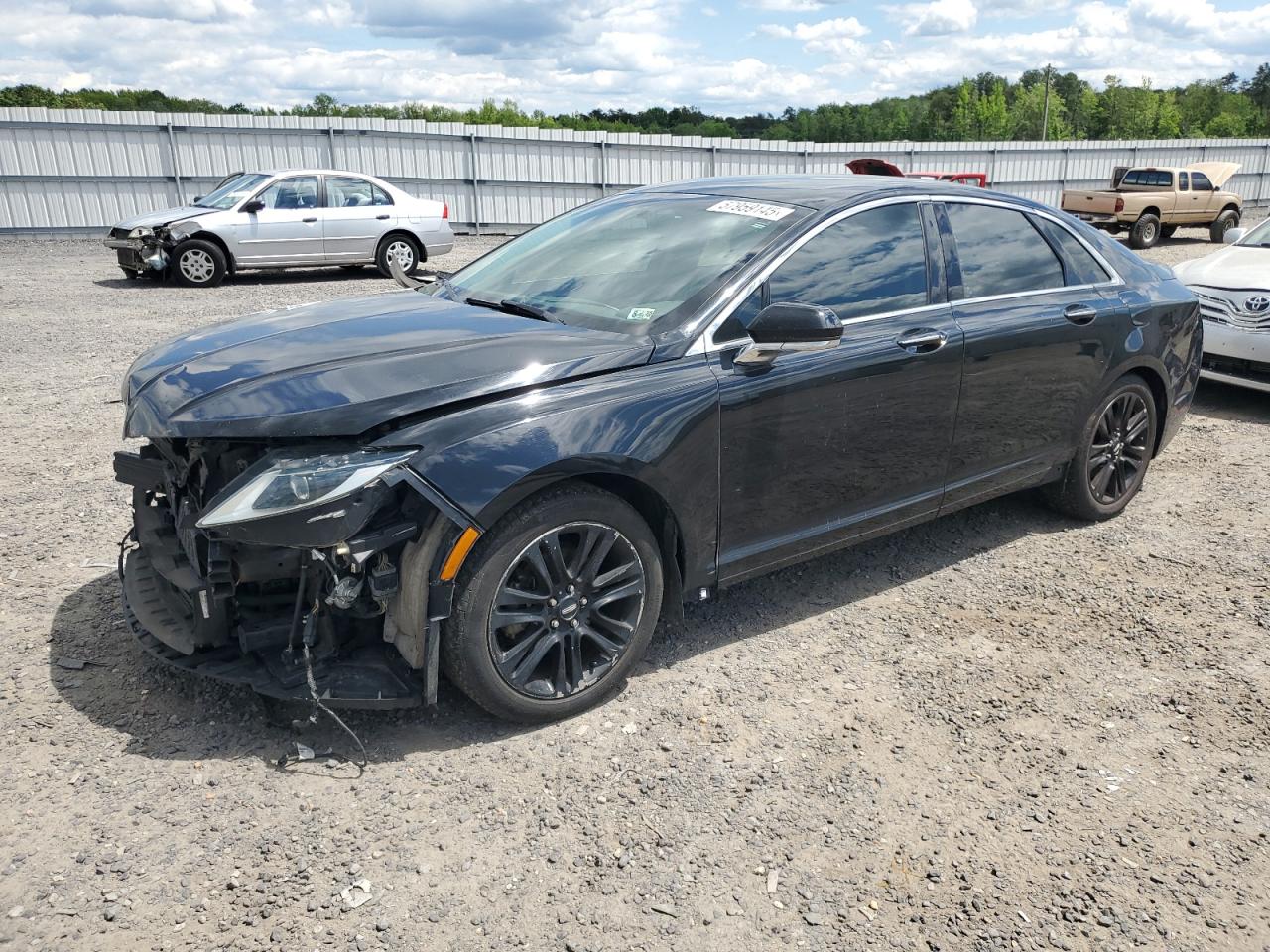 2016 Lincoln Mkz Hybrid للبيع في Fredericksburg، VA - Front End