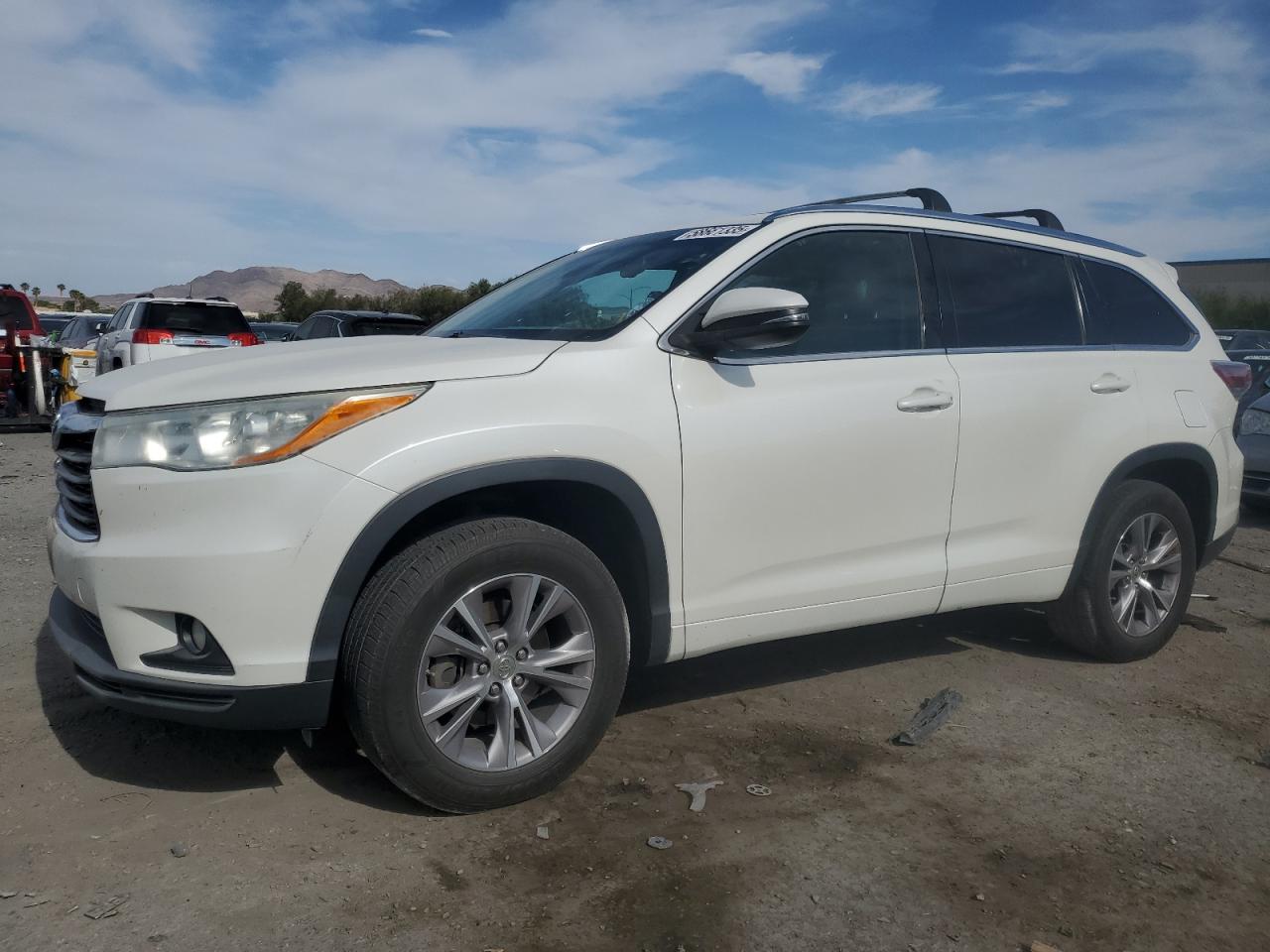 2014 Toyota Highlander Xle en Venta en Las Vegas, NV - Rear End