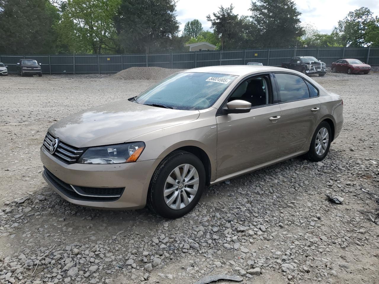 2015 Volkswagen Passat S na sprzedaż w Madisonville, TN - Side