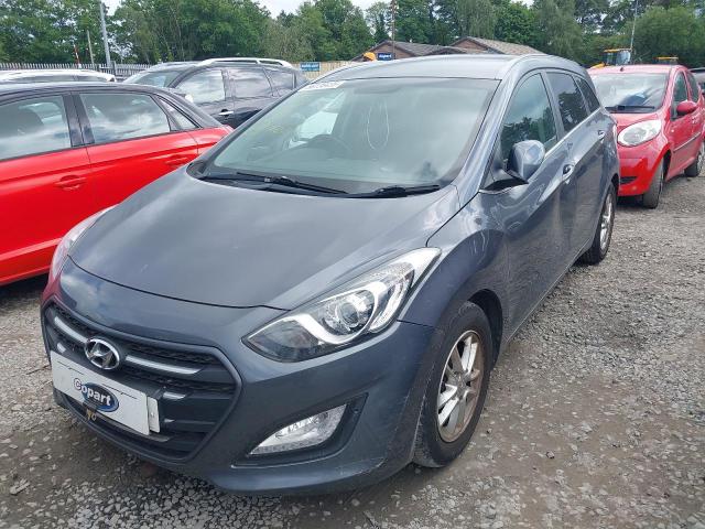 2016 HYUNDAI I30 SE NAV BLUE DRIVE CRD  for sale at Copart WOLVERHAMPTON
