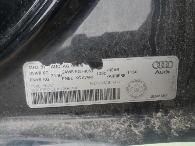 2010 AUDI A4 PREMIUM
