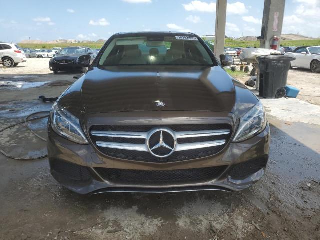 Sedans MERCEDES-BENZ C-CLASS 2016 Brown
