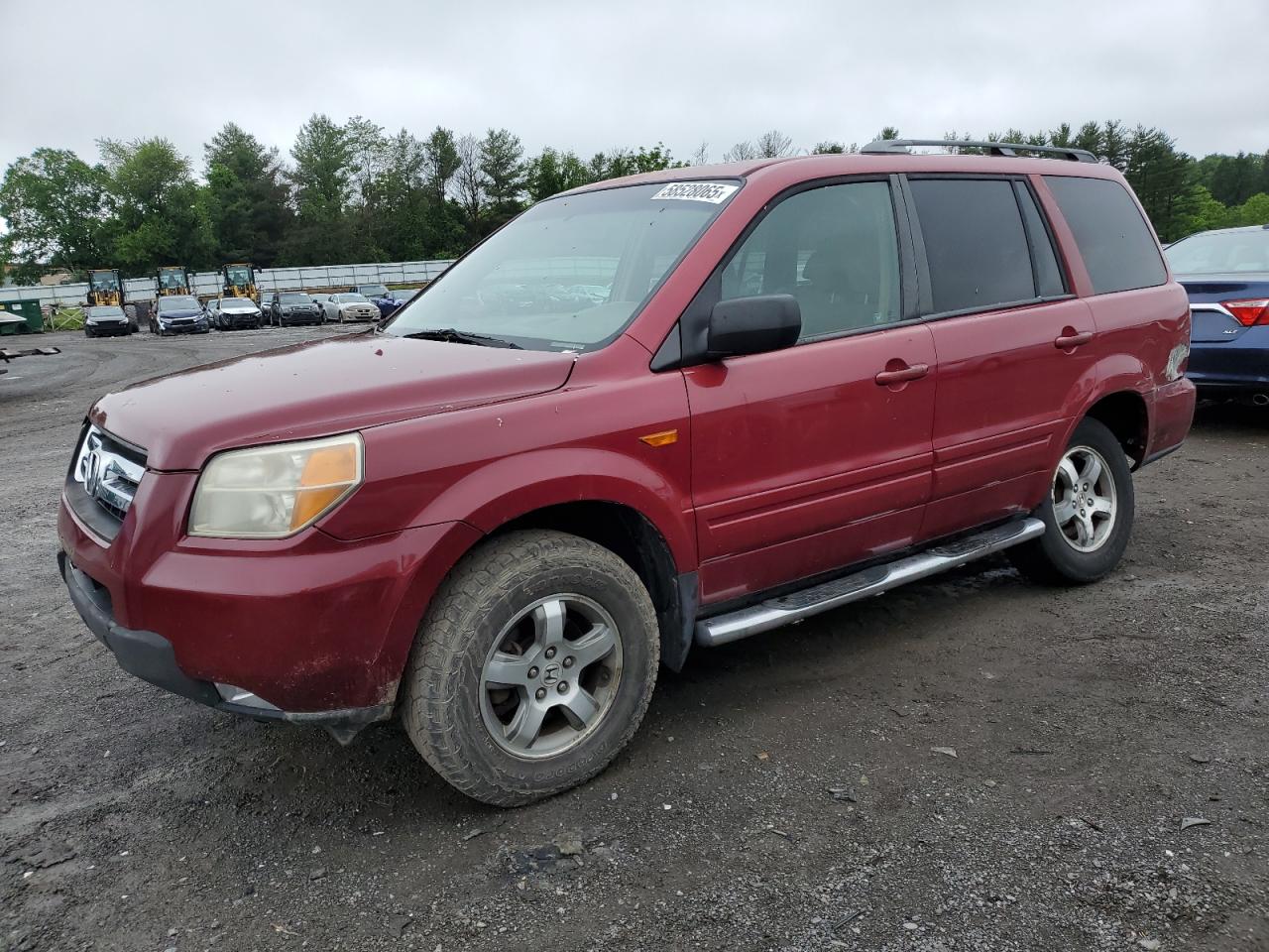 2006 Honda Pilot Ex zu verkaufen in Finksburg, MD - Rear End