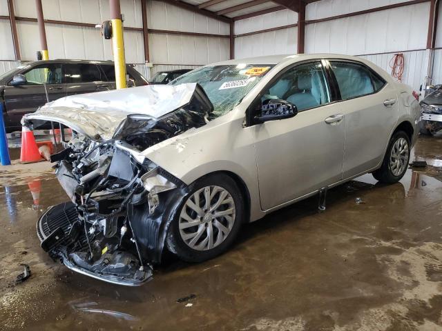  TOYOTA COROLLA 2018 Серебристый