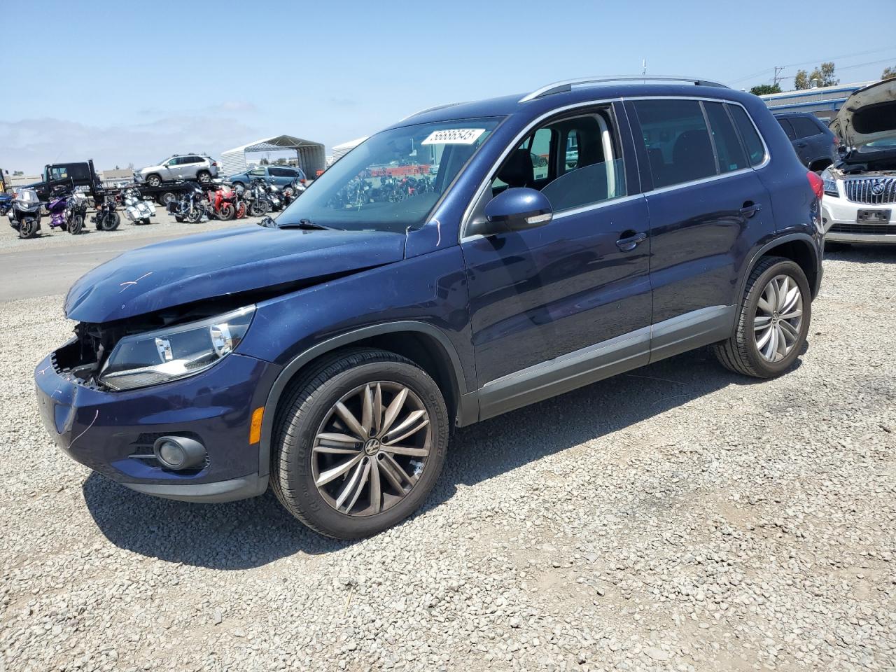 2015 Volkswagen Tiguan S en Venta en San Diego, CA - Front End