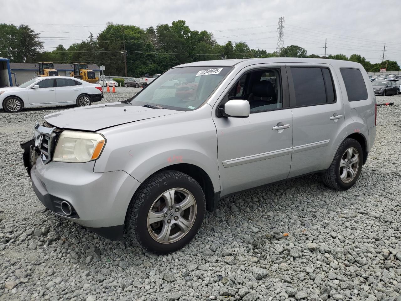 2012 Honda Pilot Exl იყიდება Mebane-ში, NC - Front End