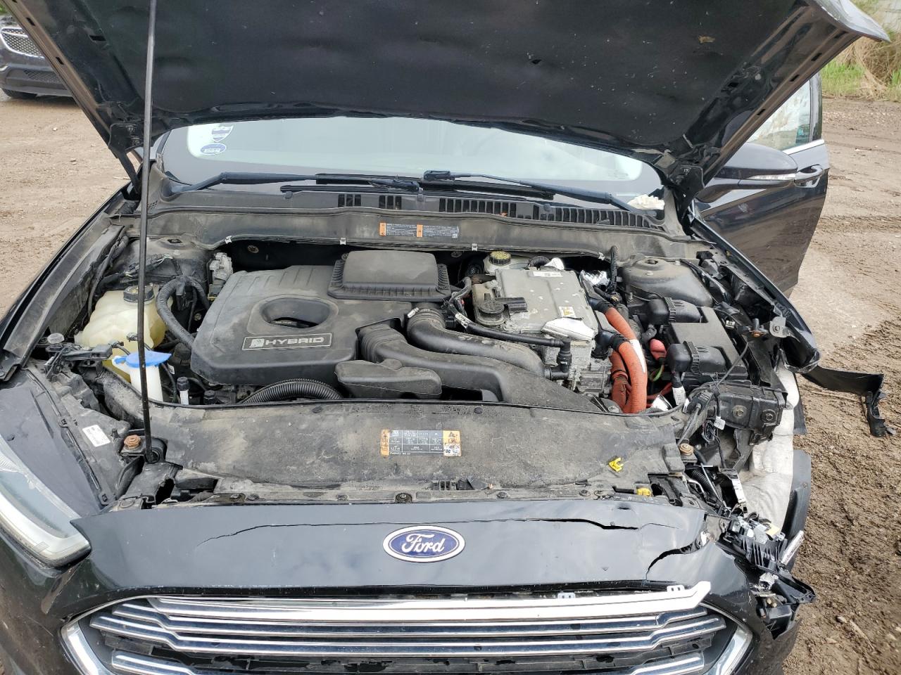 2014 Ford Fusion Se Hybrid VIN: 3FA6P0LUXER191766 Lot: 56682295