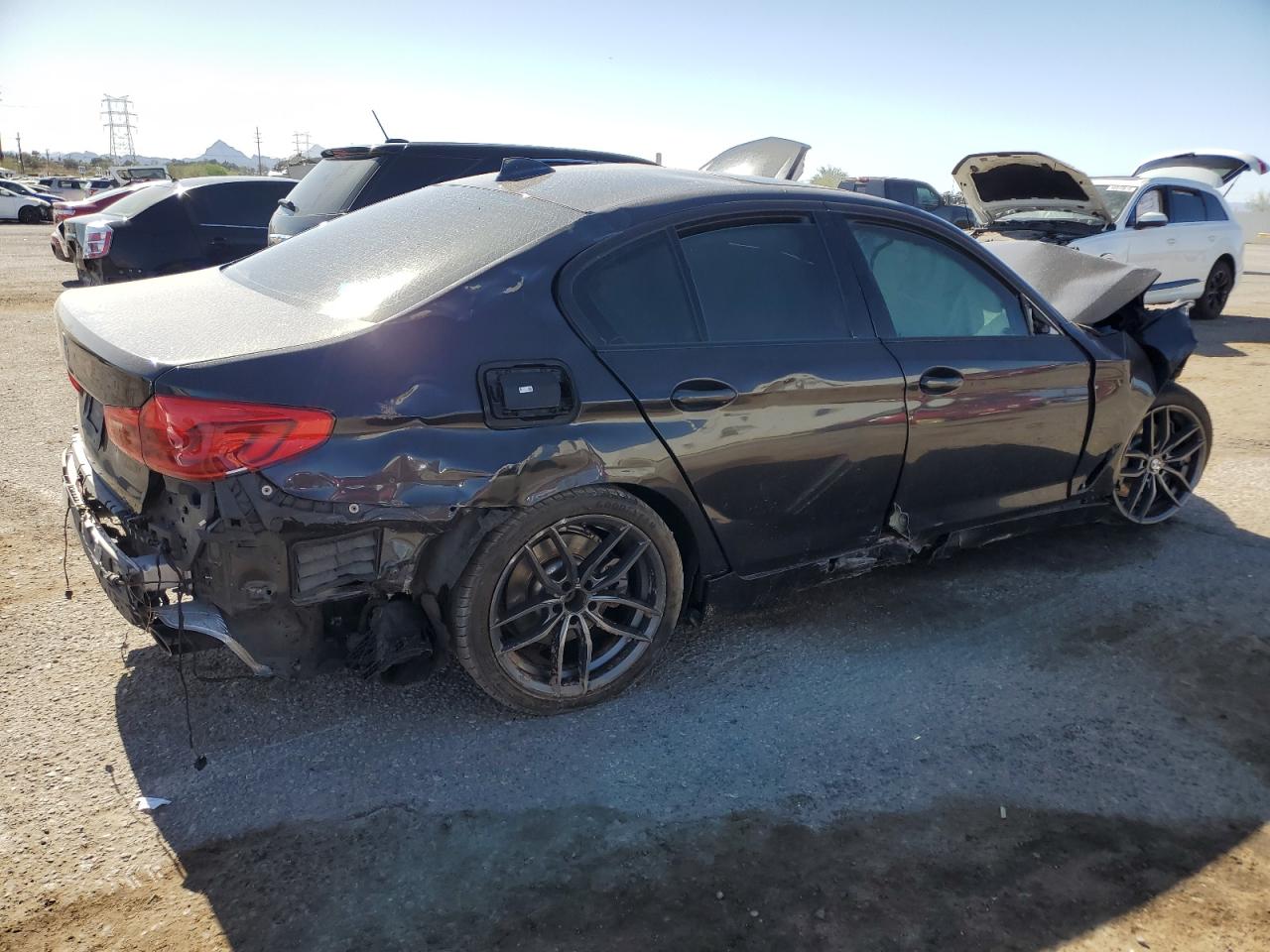 2020 BMW 530E VIN: WBAJA9C02LCE53489 Lot: 56739195