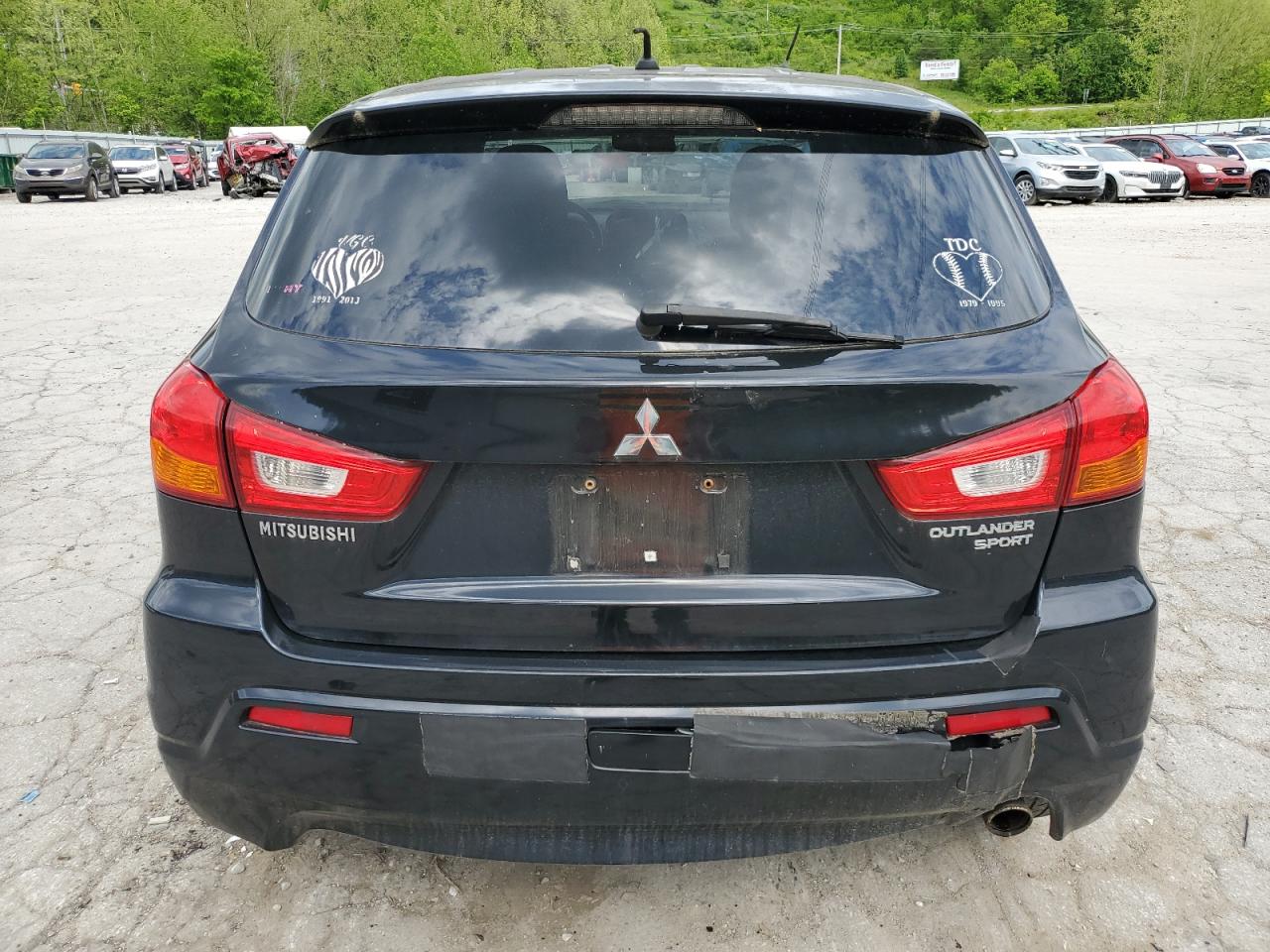 2011 Mitsubishi Outlander Sport Se VIN: JA4AR4AU0BZ019871 Lot: 55391265