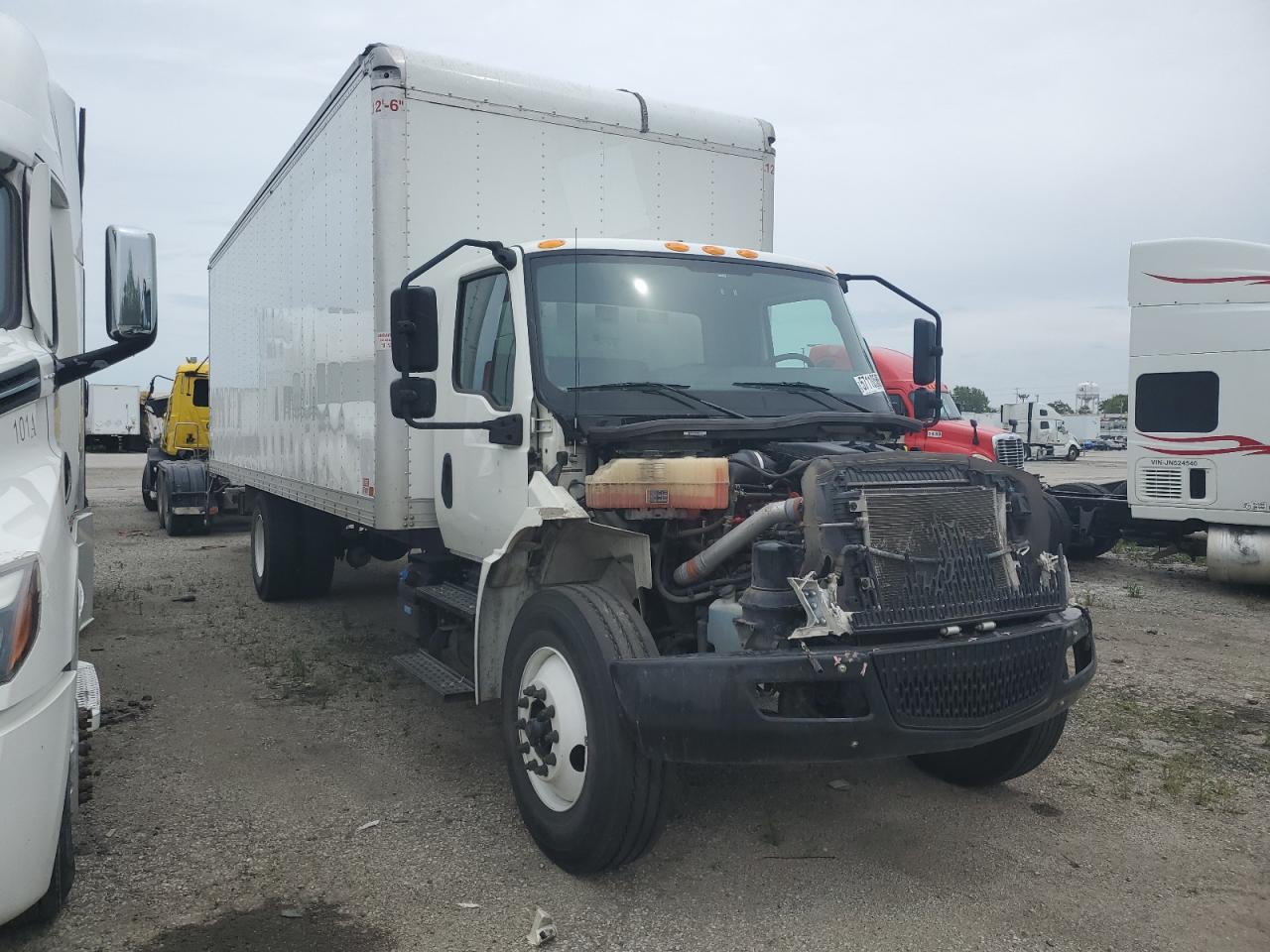 2024 International Mv607 Box Truck продається в Dyer, IN - Front End