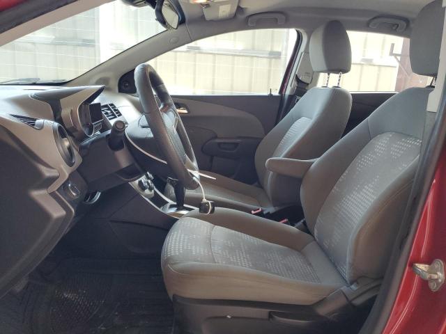  CHEVROLET SONIC 2012 Czerwony