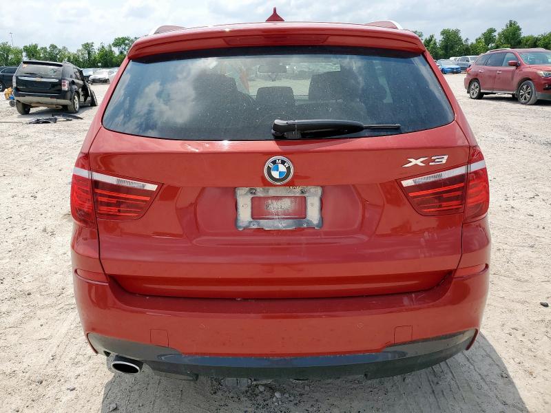 Parquets BMW X3 2015 Czerwony