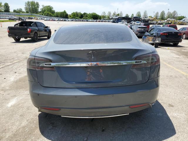 Hatchbacks TESLA MODEL S 2014 Szary