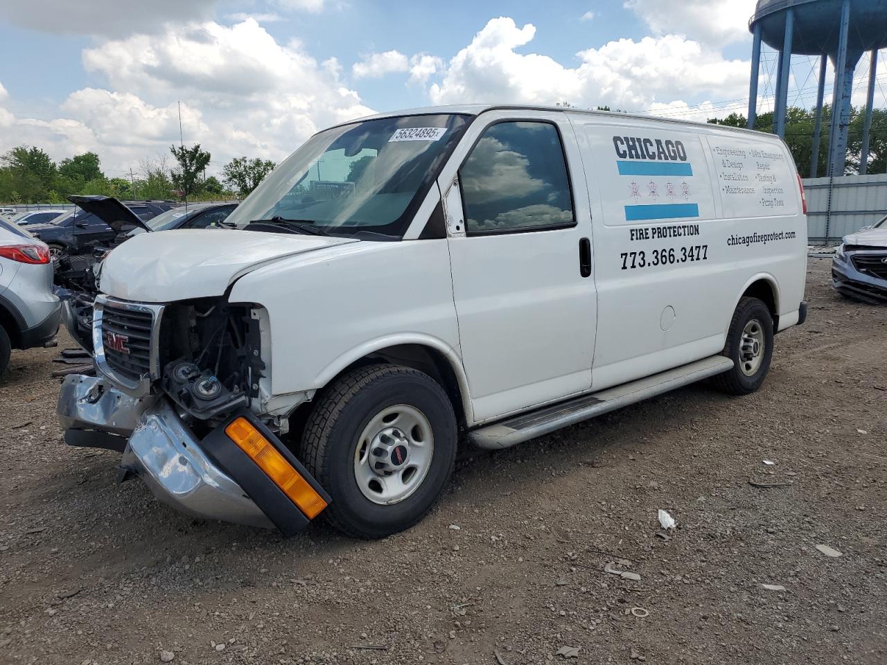 2016 Gmc Savana G2500 de vânzare în Chicago Heights, IL - Front End