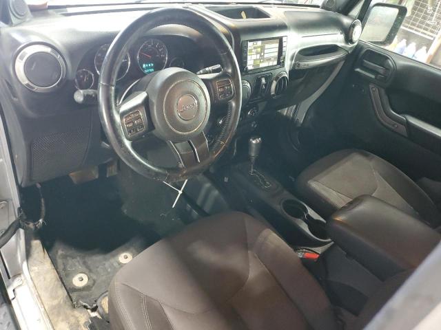 Parquets JEEP WRANGLER 2014 Srebrny